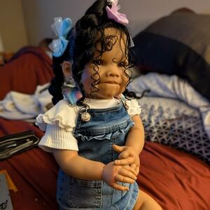 Adorable REBORN DOLL RAYA REPLICA 26"9 LBS TODDLER